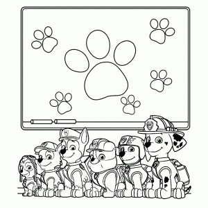 All the Paw Patrol puppies