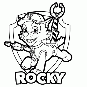 Super Print these cool Paw Patrol coloring sheets → Fun for kids [Leuk QU-19