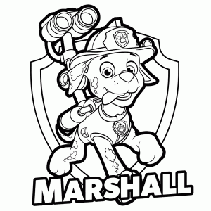 Wonderbaar Print these cool Paw Patrol coloring sheets → Fun for kids [Leuk QL-73