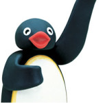 Pingu kleurplaat