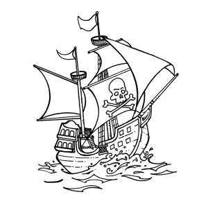 Piratenschip ahoy