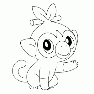 Pokemon Sword and Shield Grookey