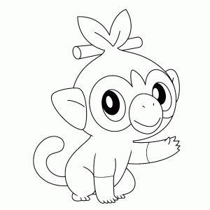 Pokemon Sword and Shield Grookey