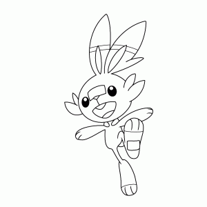 Pokemon Sword and Shield Scorbunny