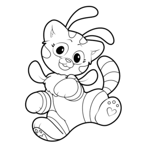 Cute Cat Bee