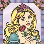 Prinses Leonora kleurplaat