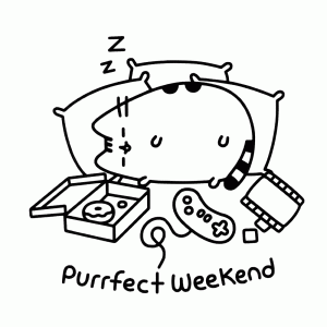 Het is een purrrrrfect weekend