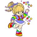 Rainbow Brite kleurplaten