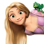 Rapunzel (tangled) kleurplaat