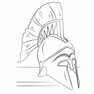 Helm van een Centurion