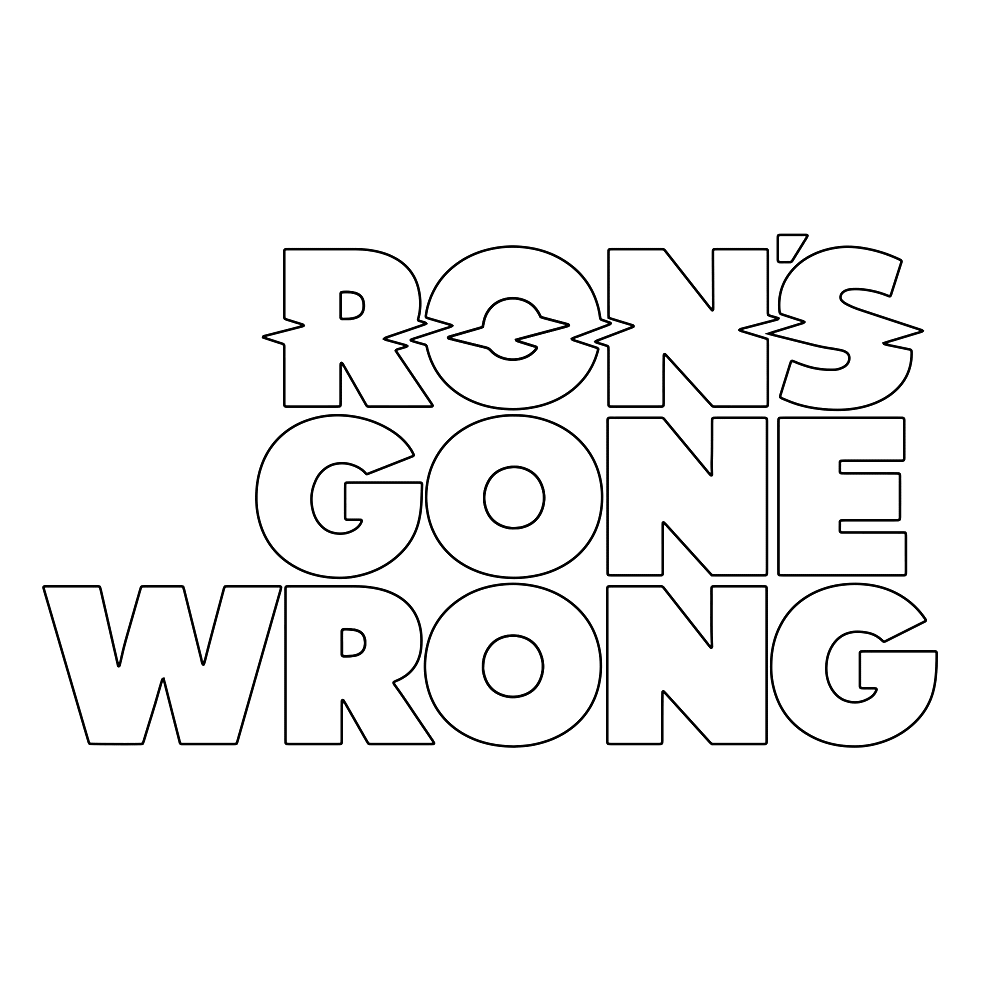 bekijk Logo van Ron’s gone wrong kleurplaat