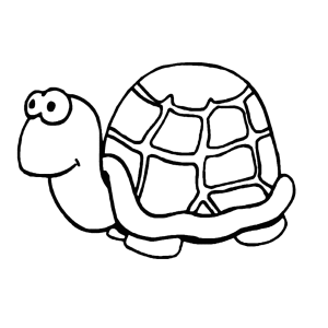 Cartoon schildpad