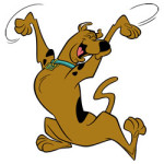 Scooby Doo kleurplaat