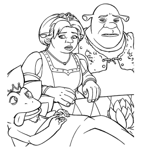 Fiona, Shrek en de kikkerkoning