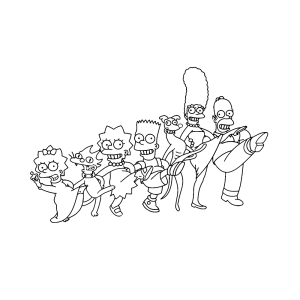 Dansen met de Simpsons