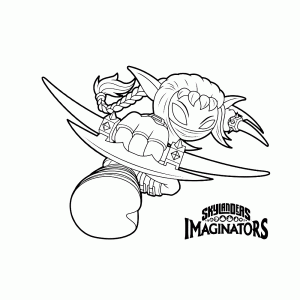 Skylanders Imaginators Coloring Pages Leuk Voor Kids