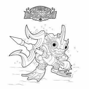 Skylanders Superchargers: Gill Grunt