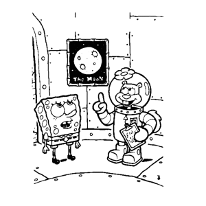 Spongebob en Sandy