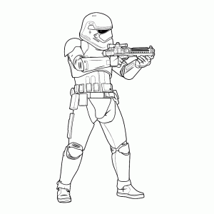 First Order storm trooper