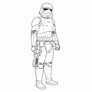 First Order storm trooper