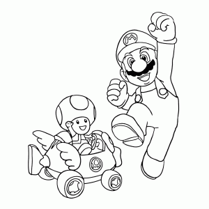 Mario & Toad
