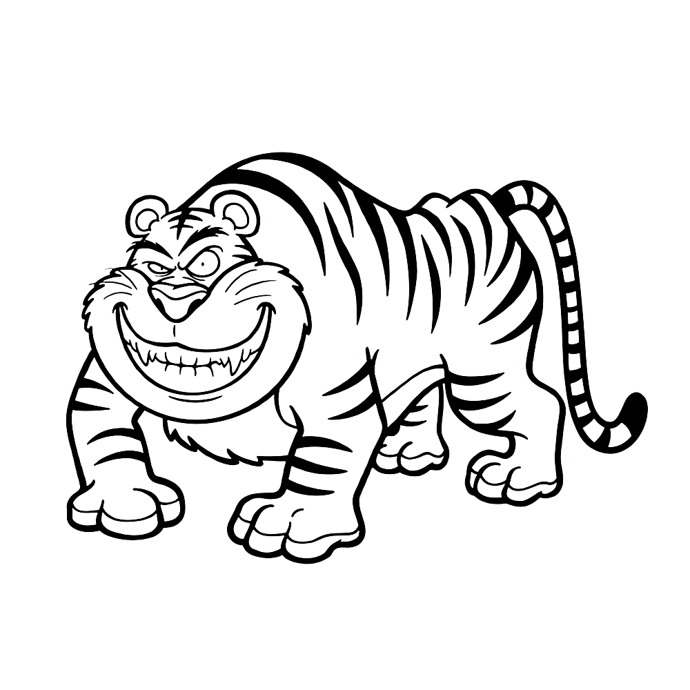 bekijk tijgers-0005 kleurplaat