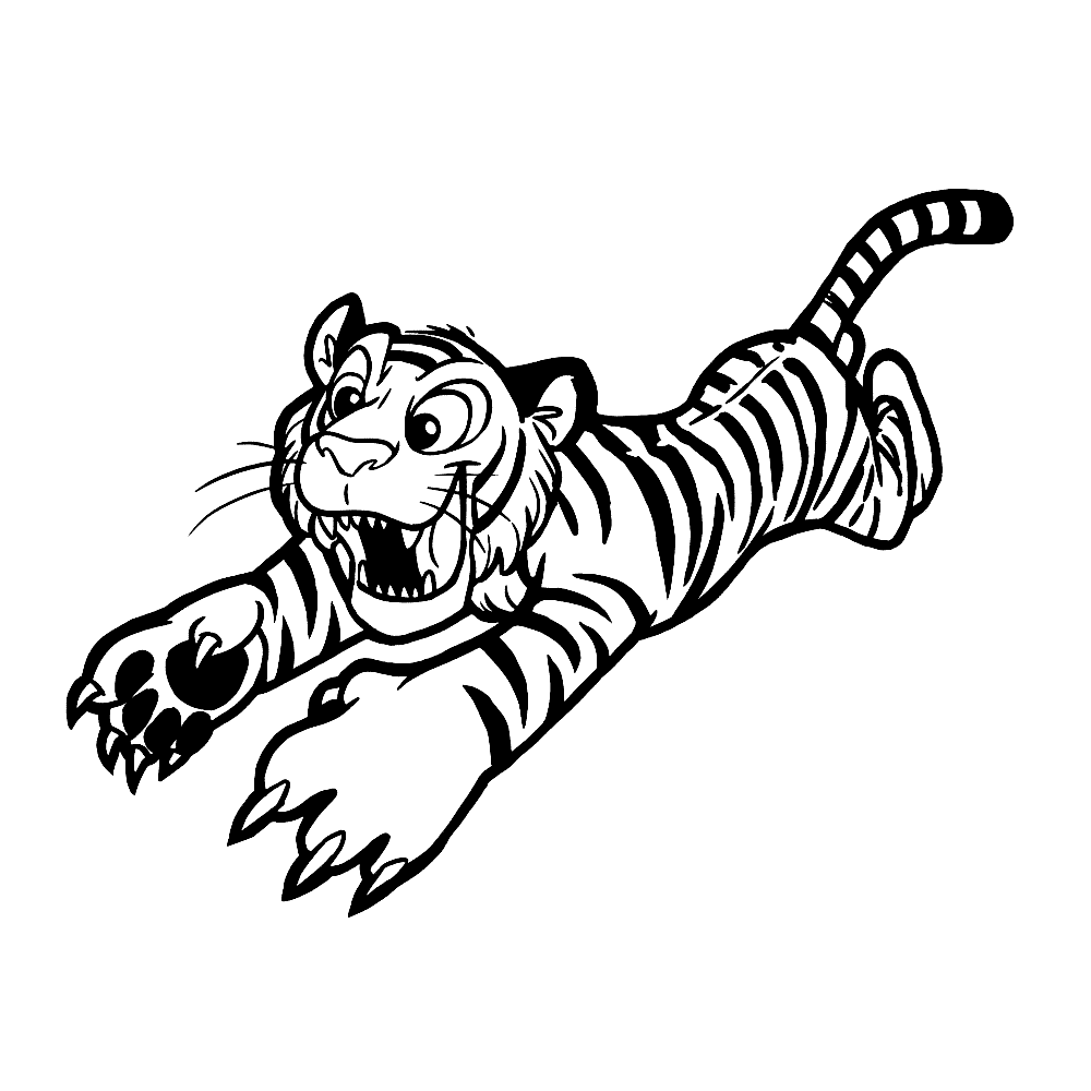 bekijk tijgers-0008 kleurplaat