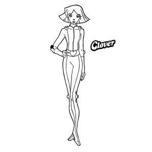 Clover is Totally Spies