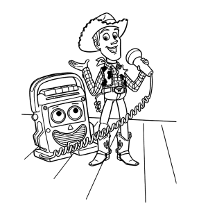 Woody karaoke