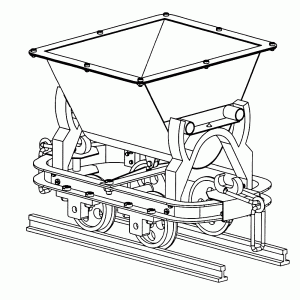 Een kolenwagon