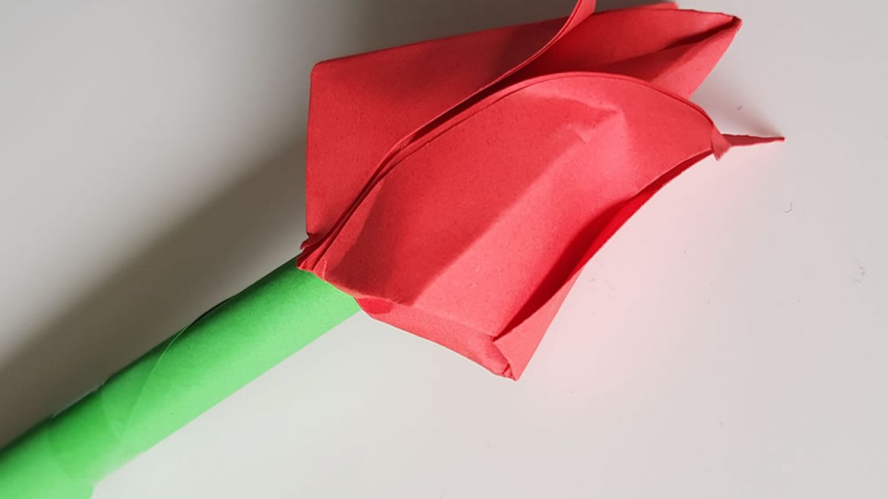 Origami Bloem Vouwen Makkelijk Tutorial Origami Handmade