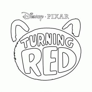 Over de rooie / Turning Red logo