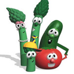 VeggieTales kleurplaat