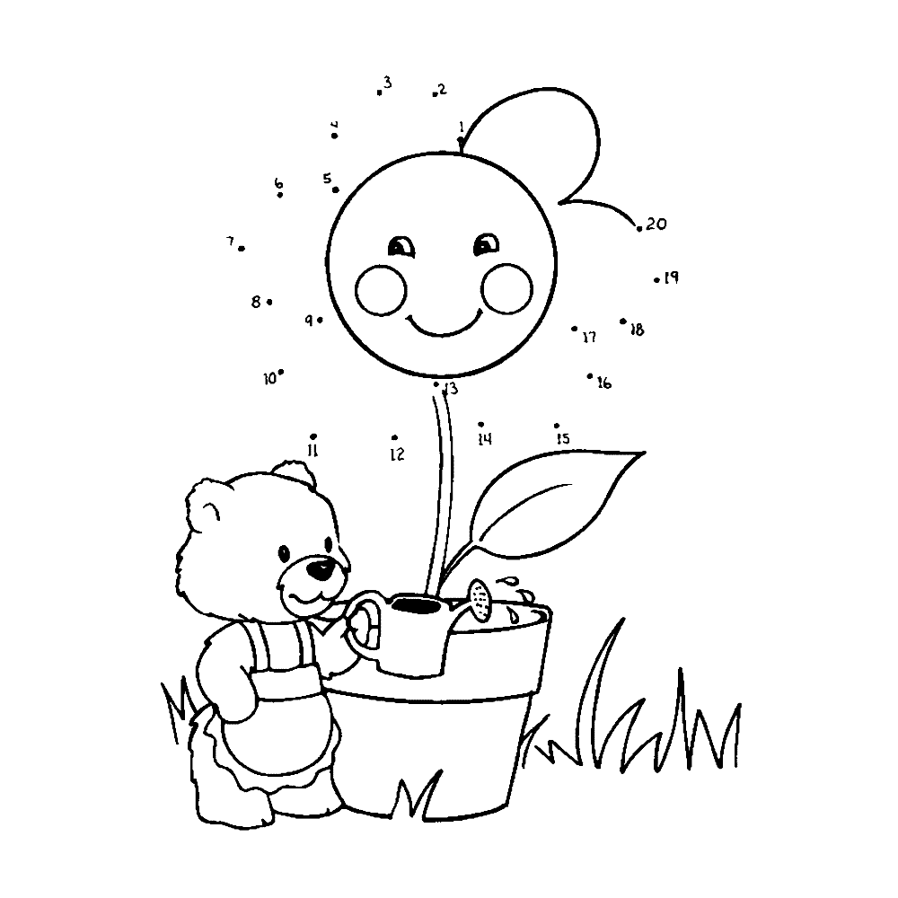 Leuk voor kids - Een bloem