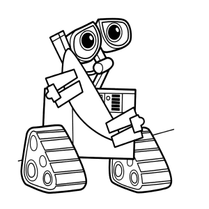 Wall-E de opruimrobot