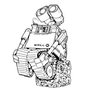 Wall-E aan het werk