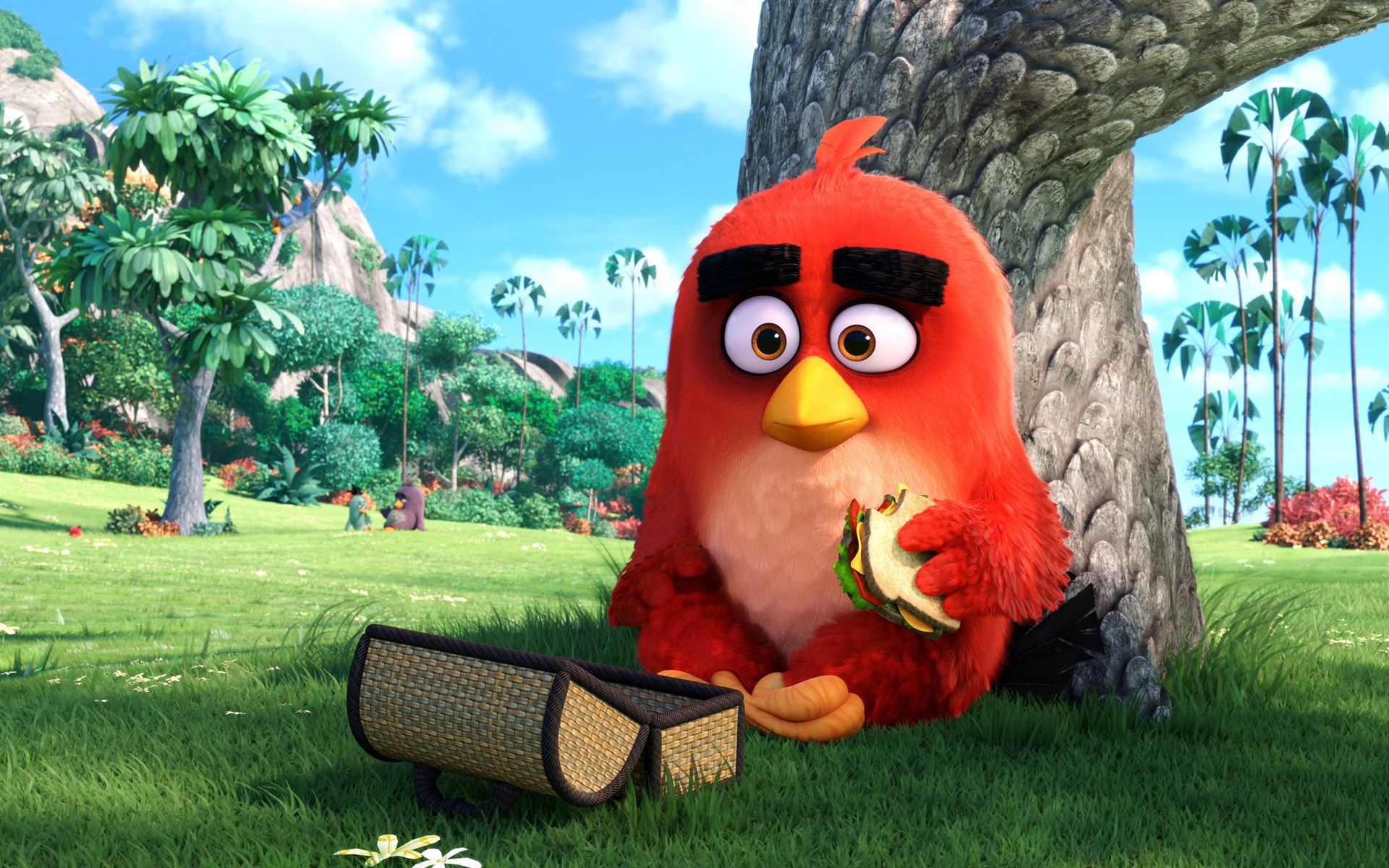 download wallpaper: Angry Birds – Red wallpaper