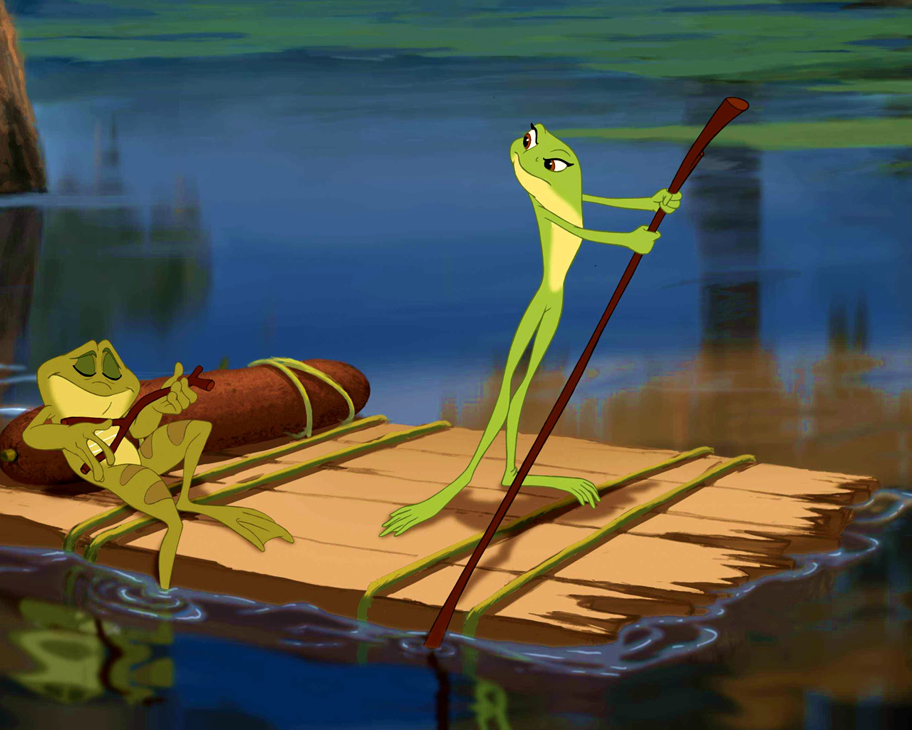 DVD Prinses en de kikker Princess the frog