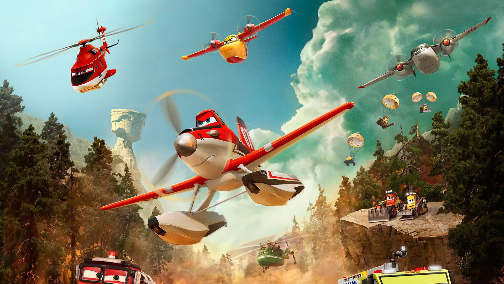 download wallpaper: Disney – Planes Fire & Rescue wallpaper