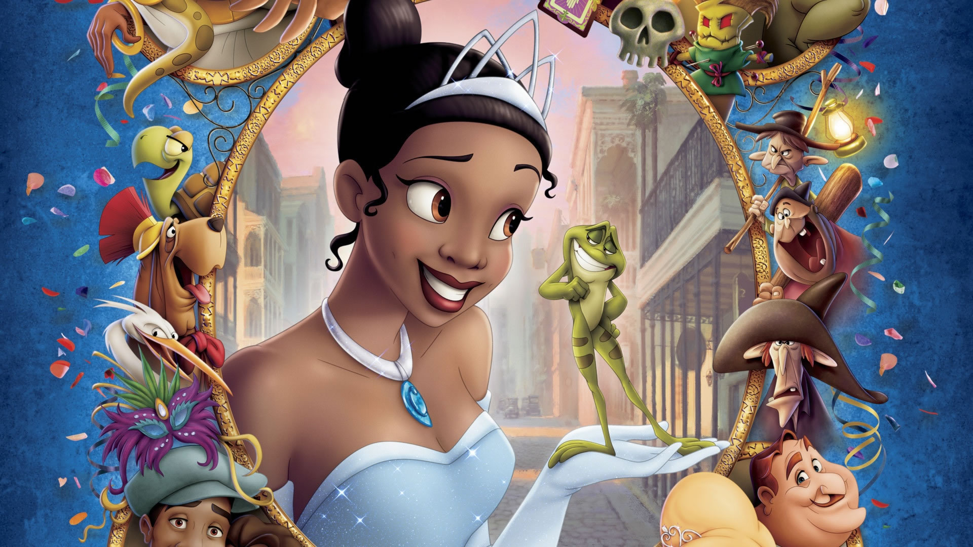 download wallpaper: Disney’s de prinses en de kikker wallpaper