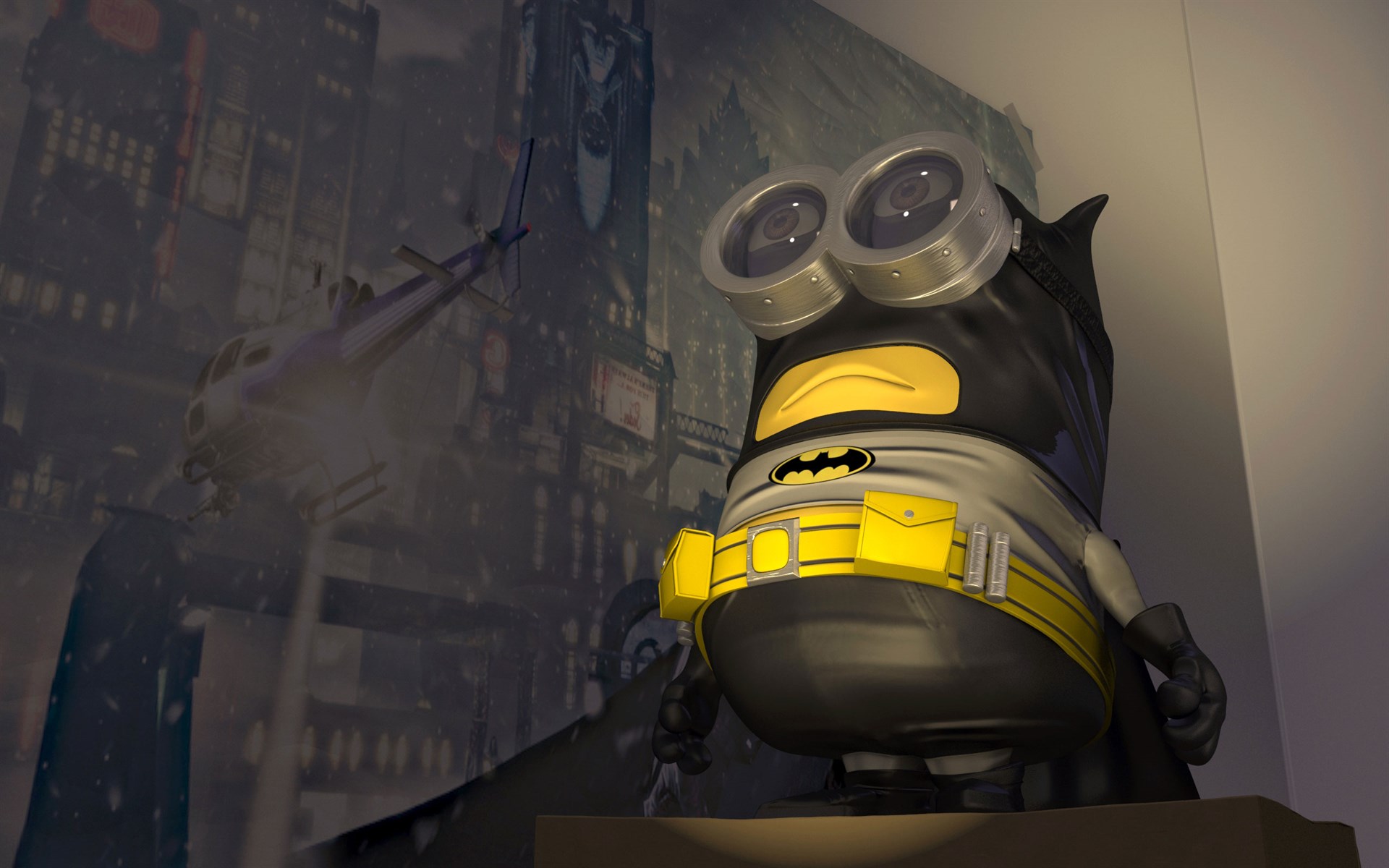 download wallpaper: Minion Batman wallpaper