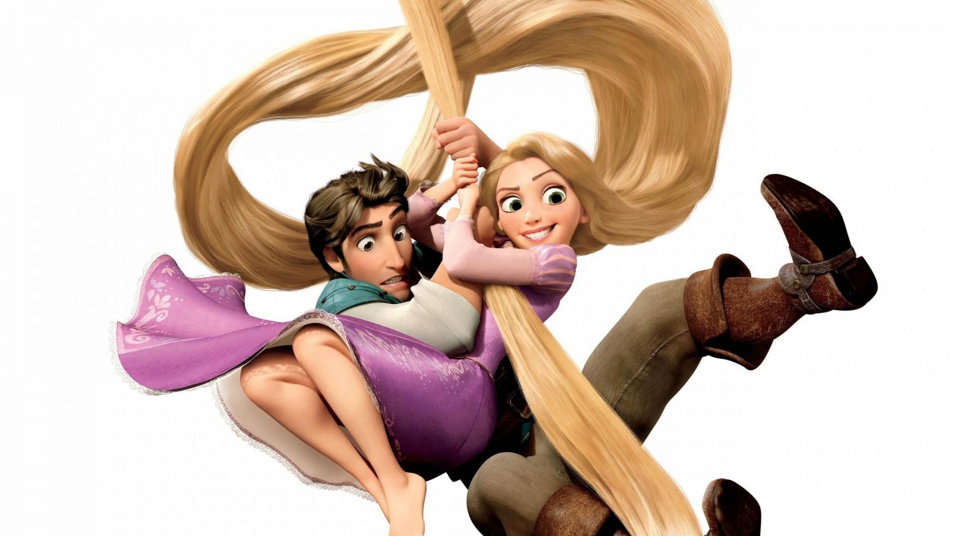download wallpaper: Rapunzel en Flynn wallpaper