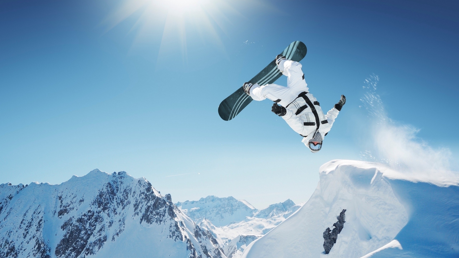 download wallpaper: snowboard salto wallpaper
