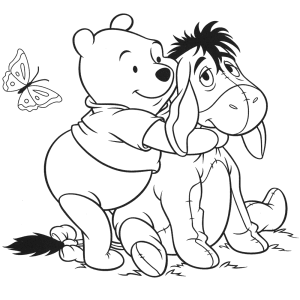 Pooh en Eeyore