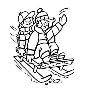 On the sled