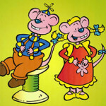 Wizzy en Woppy kleurplaat