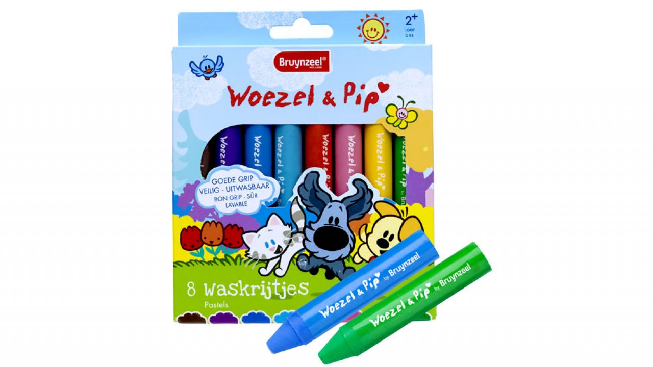 echtgenoot Kruipen mengen Kleuren en tekenen met Woezel & Pip kleurproducten → Leuk voor kids