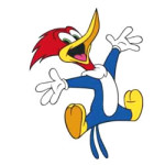 Woody Woodpecker kleurplaat